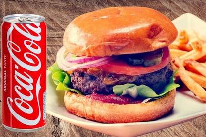 Cheddar Cheeseburger Meal