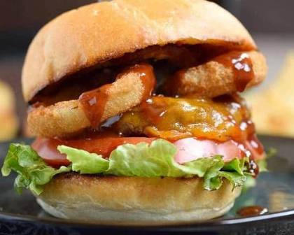 Cowboy BBQ Burger Menu