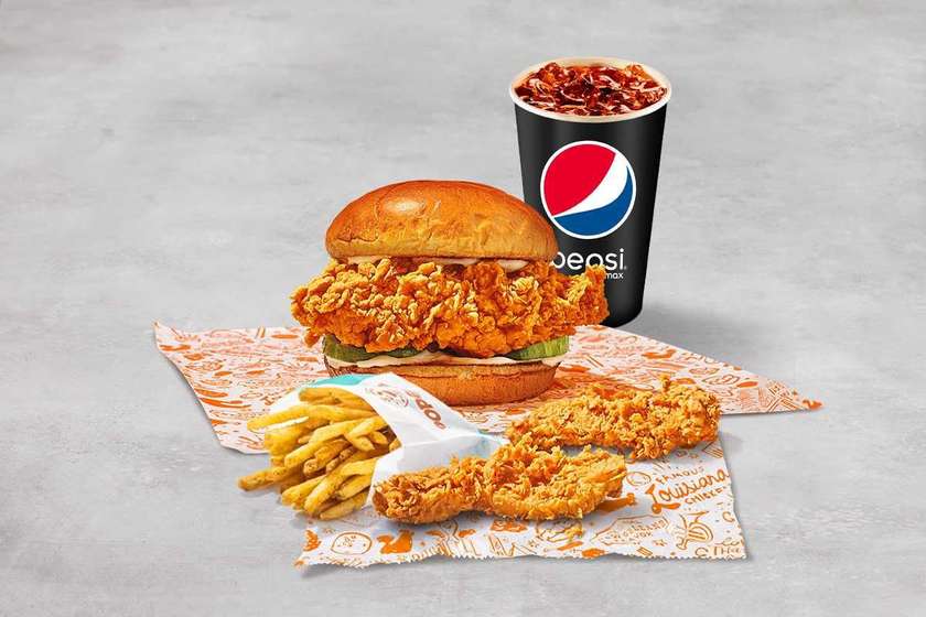 Combo Plus 2 Crispy Tenders Mediu