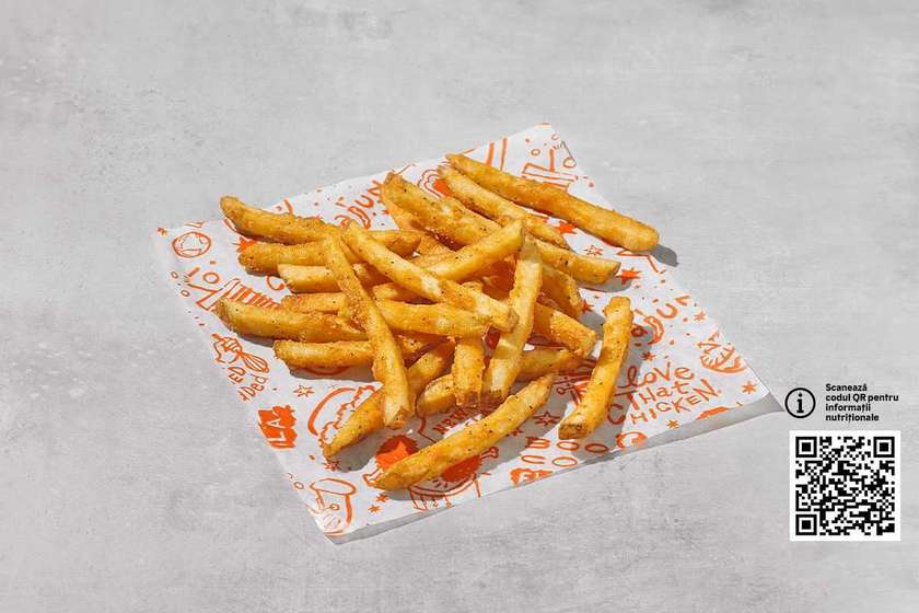 Cajun Fries portie medie
