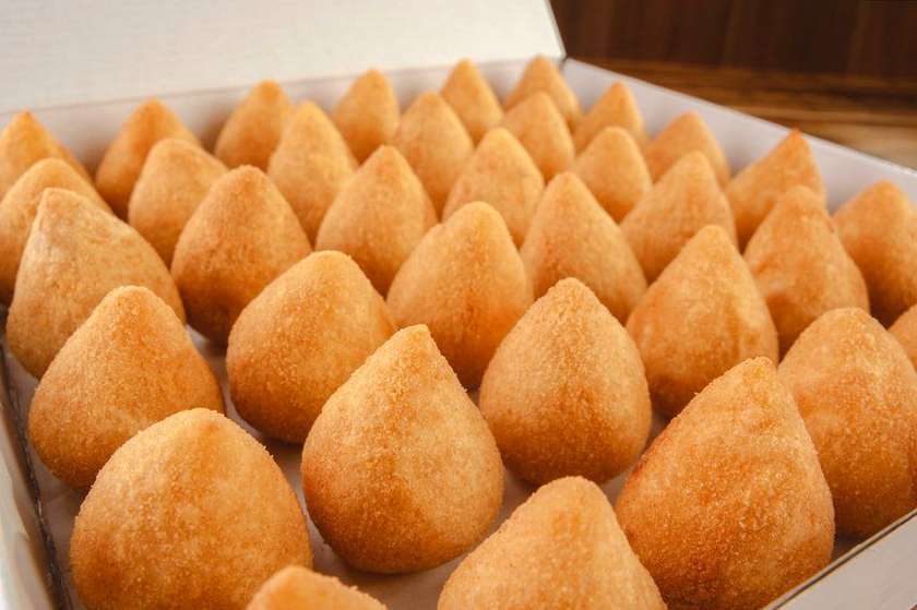 coxinha 30 unidades