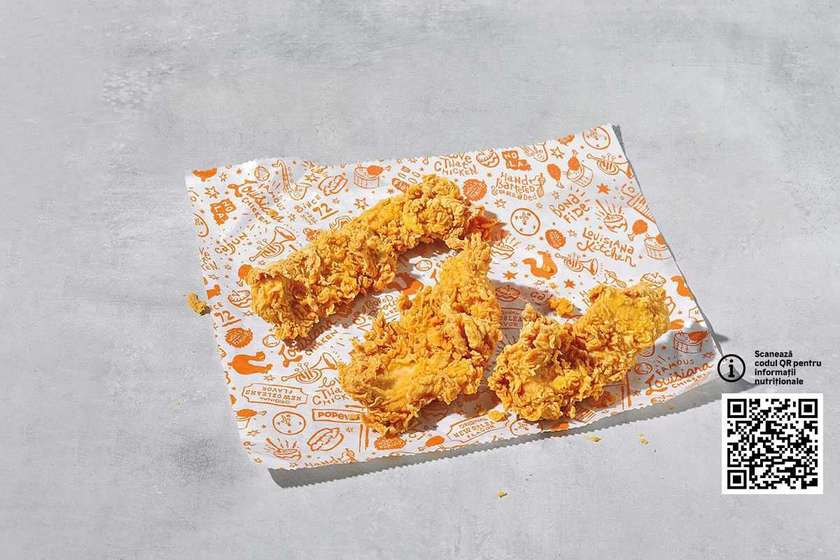 3 Crispy Tenders Picanti