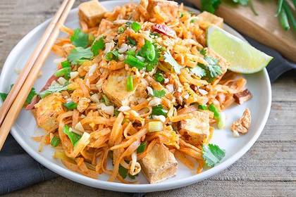 Copy of Vegetarian Pad Thai (Tofu Pad Thai)