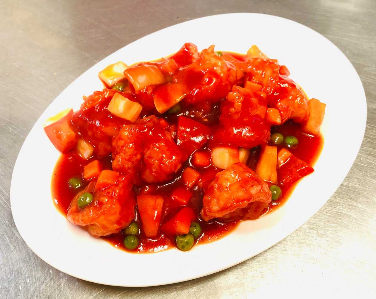 75. Sweet and Sour Prawns