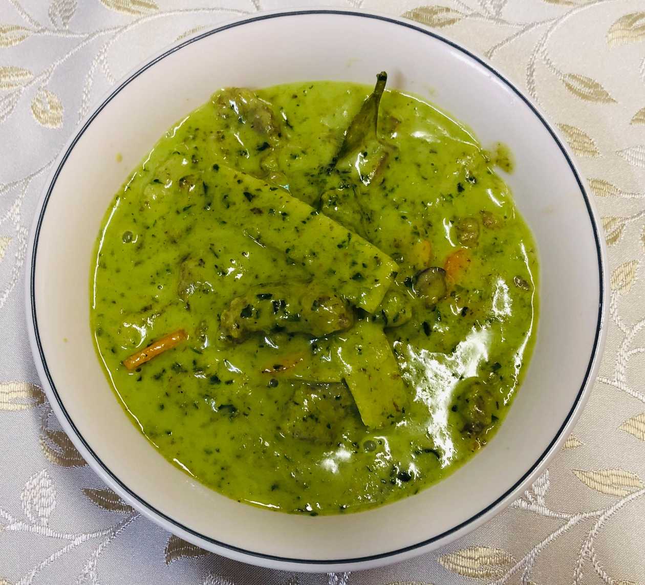 782. Thai Green Curry with Lamb **