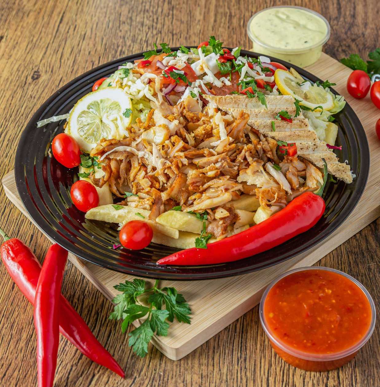 Kebab na Talerzu Duży