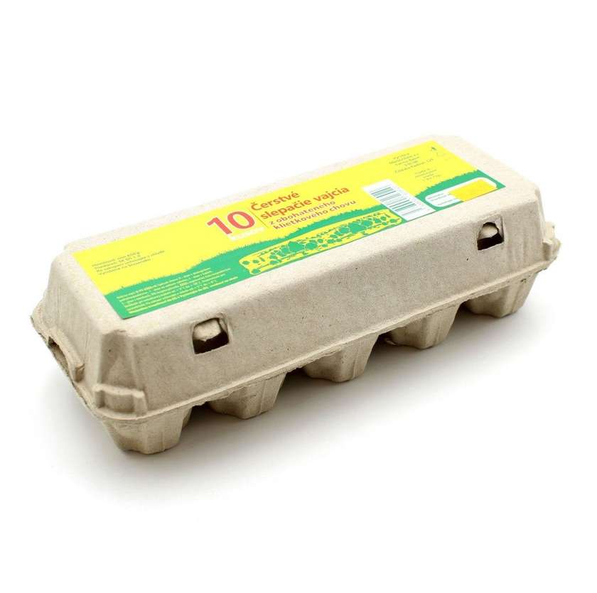 Vajcia klietkový chov M 10ks Baloň