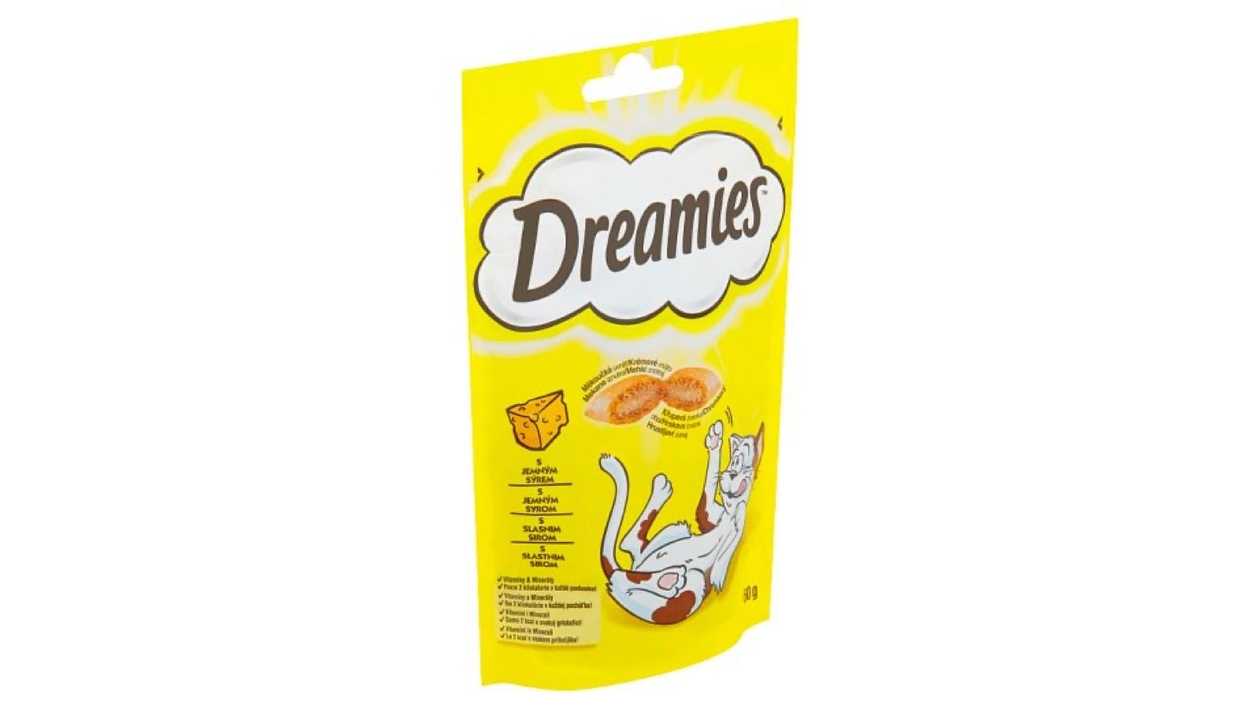 Dreamies pochúťky 60g syrové T