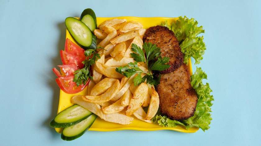 Chicken Cutlet with Potato