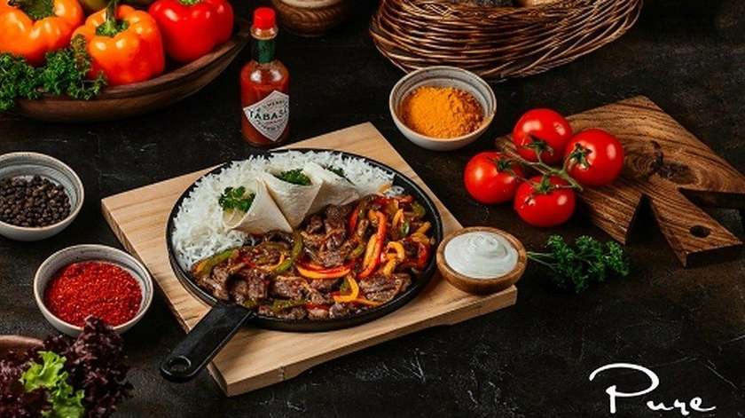 Fajitas with Meat