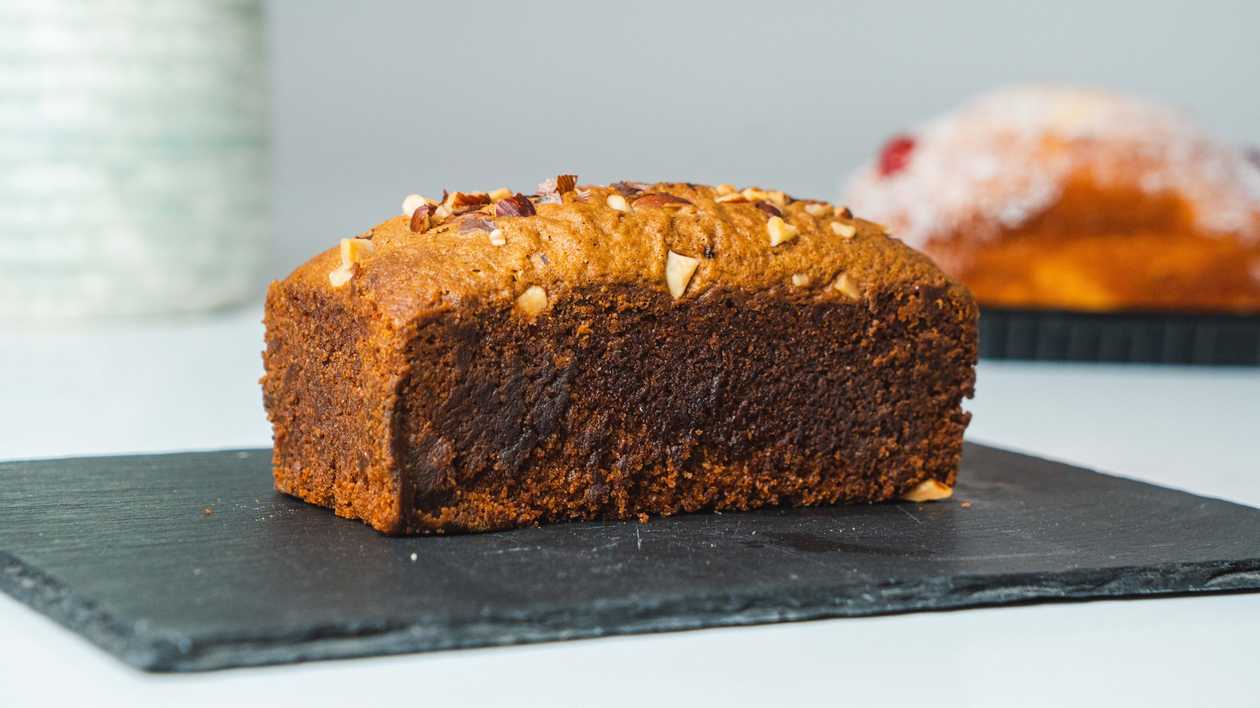 Fasting Carob Syup & Almond Log