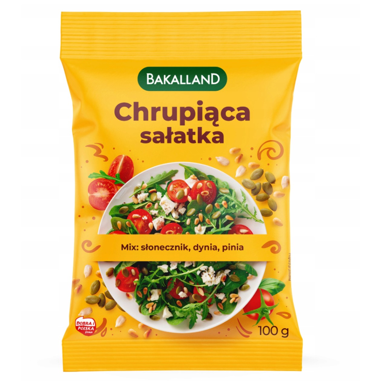 Mix Prażonych Ziaren Chrupiąca Sałatka Bakalland 100g