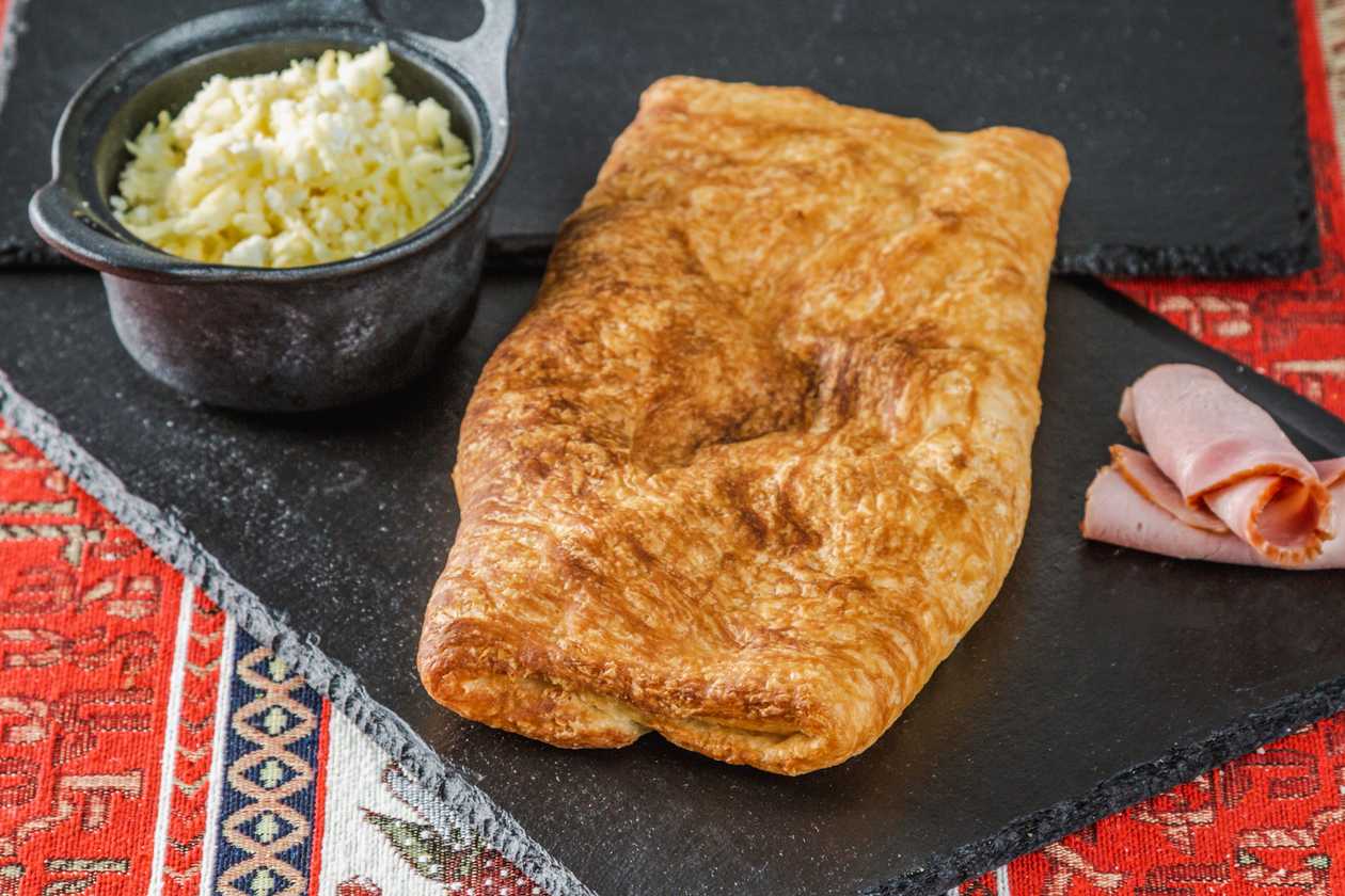 Khachapuri Ham and Cheese