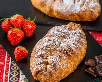 Croissant Strawberry Chocolate