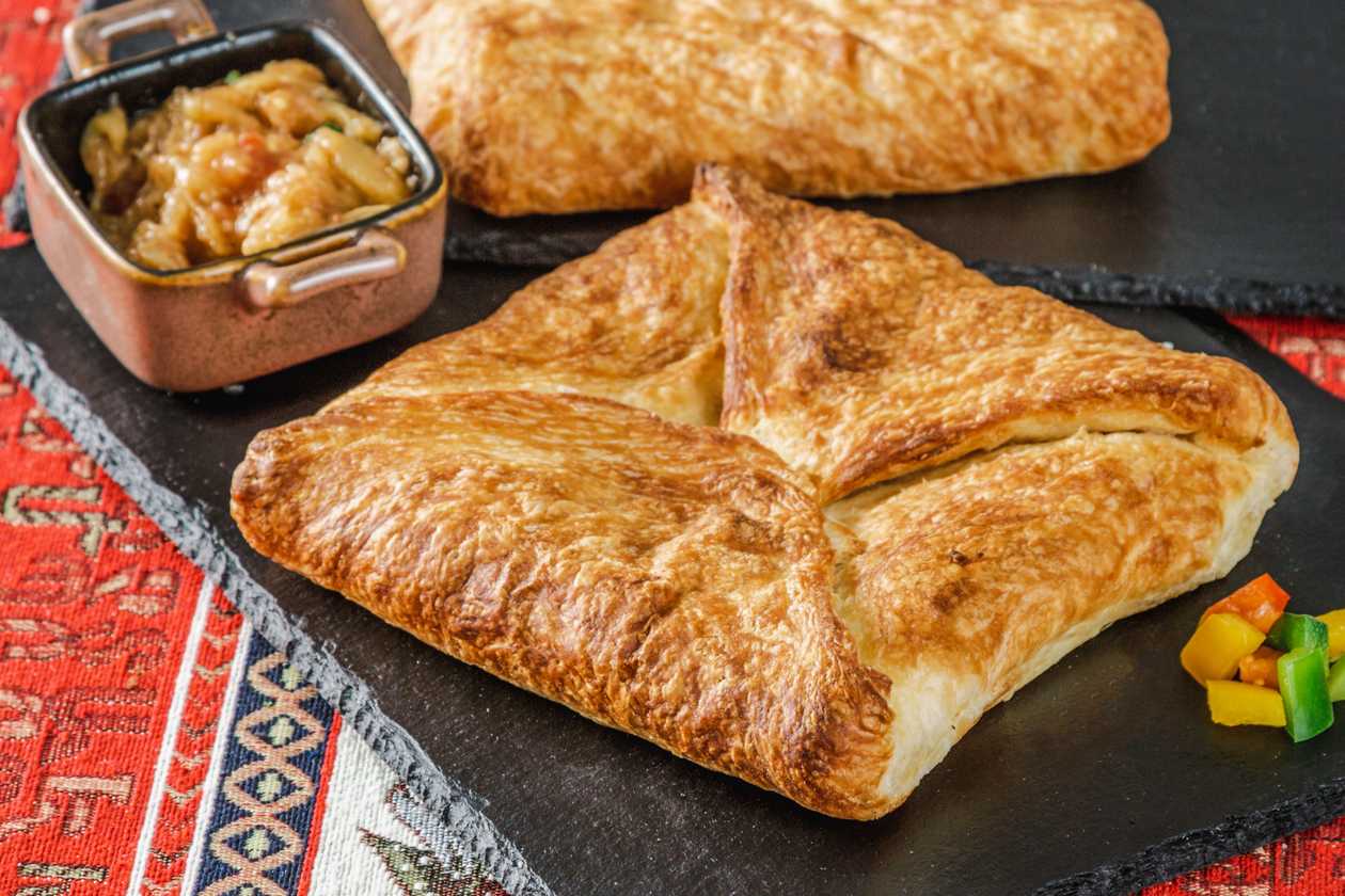 Khachapuri Grilled Vegetables