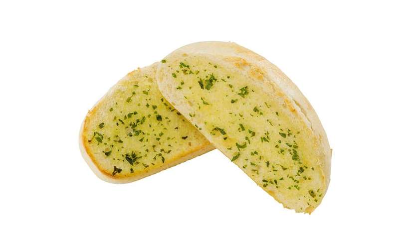 Skrudinta česnakinė bandelė