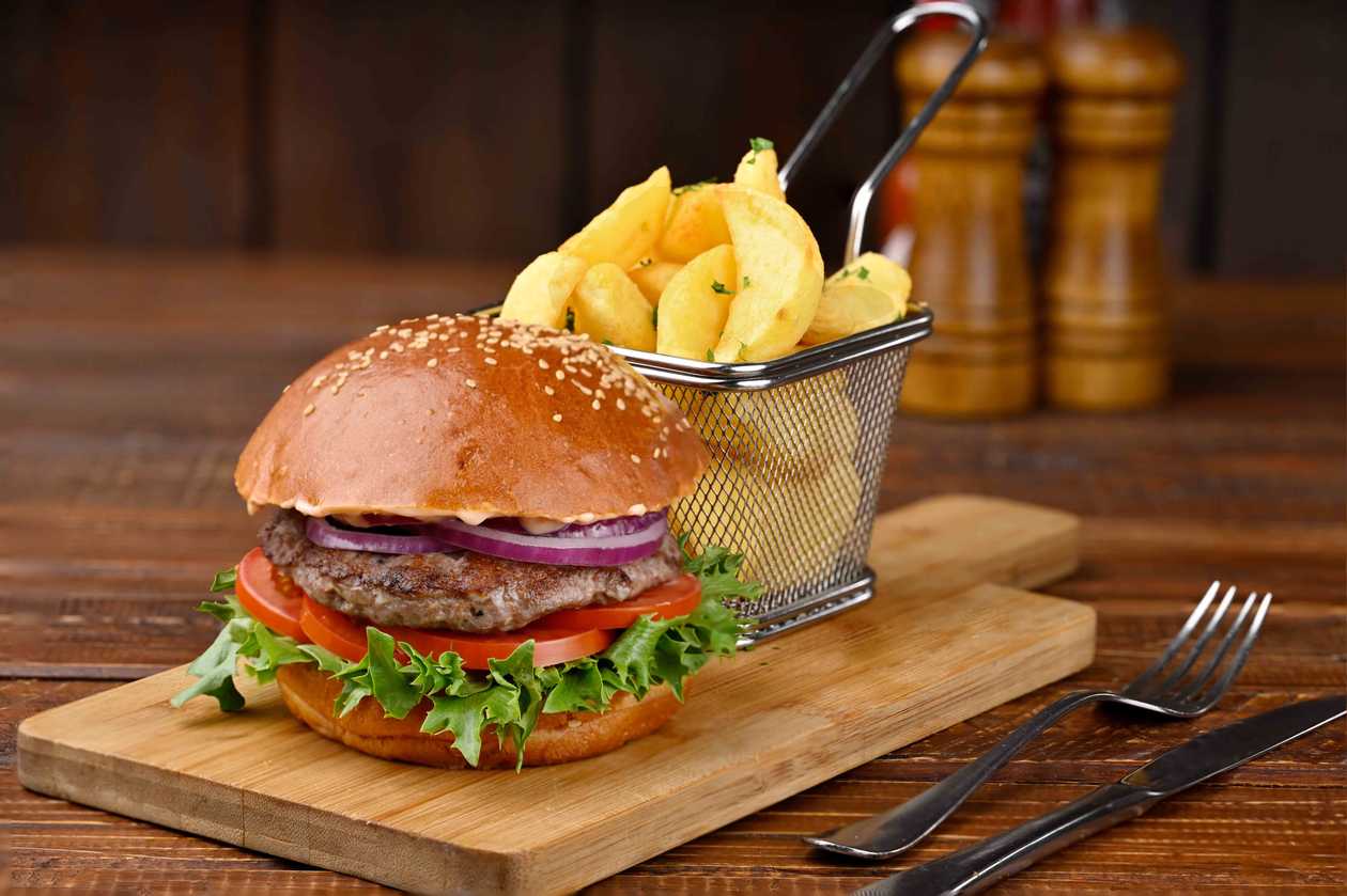 Beef Burger Double the goodness