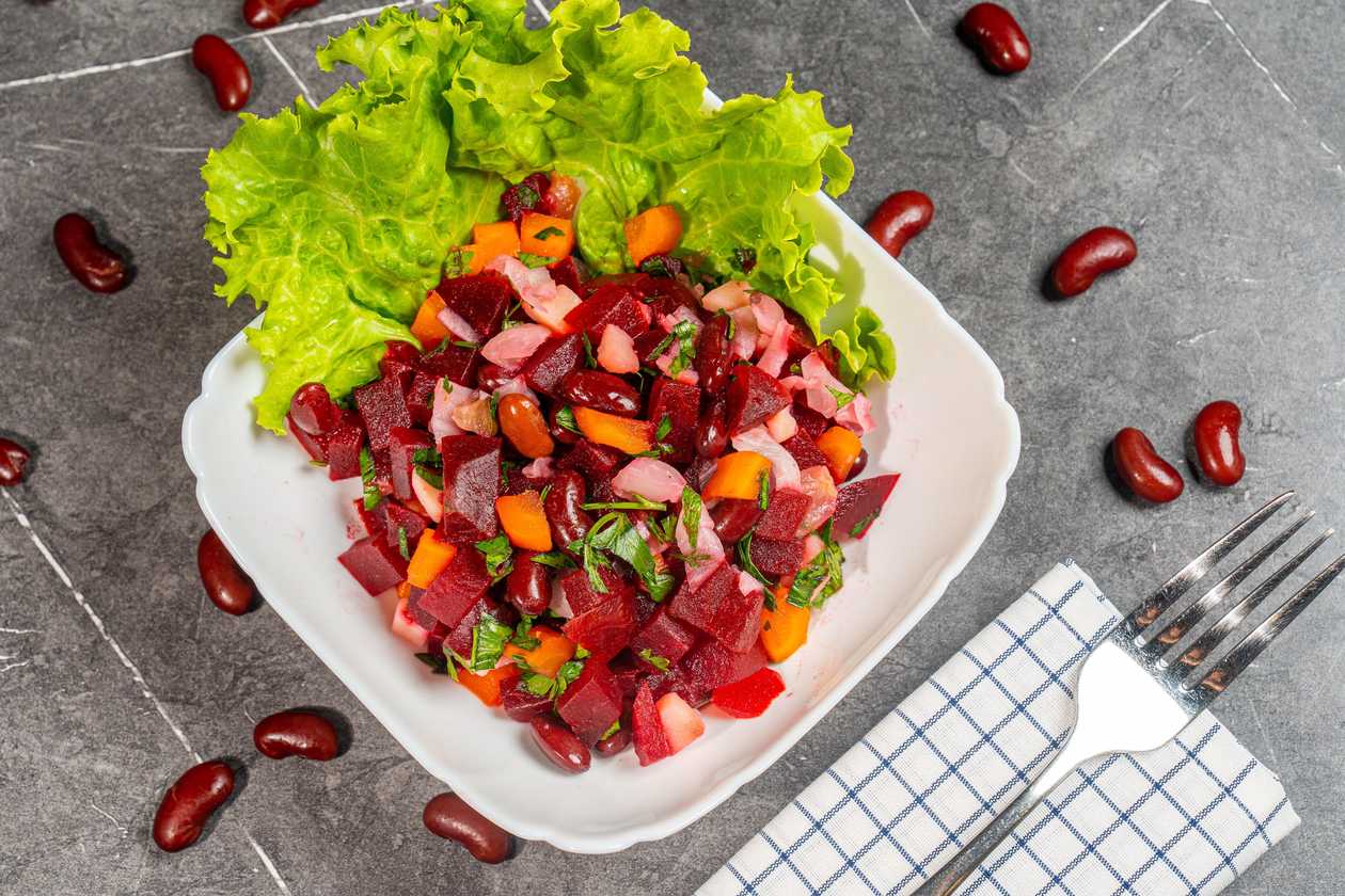Vinegret Salatı