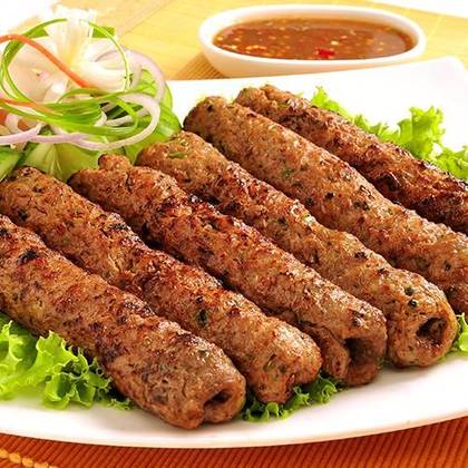Shish Kebab with Naan