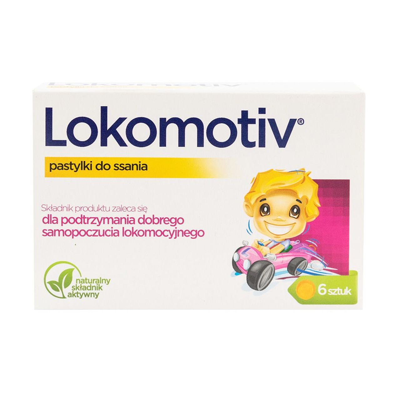 Lokomotiv pastylki do ssania 6 szt. (expires soon)