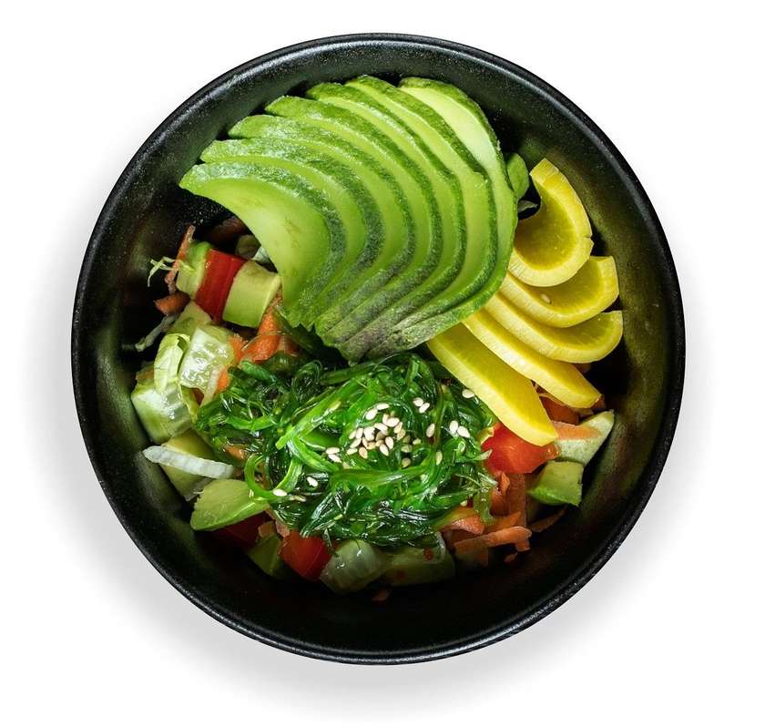 Mixed wakame salad