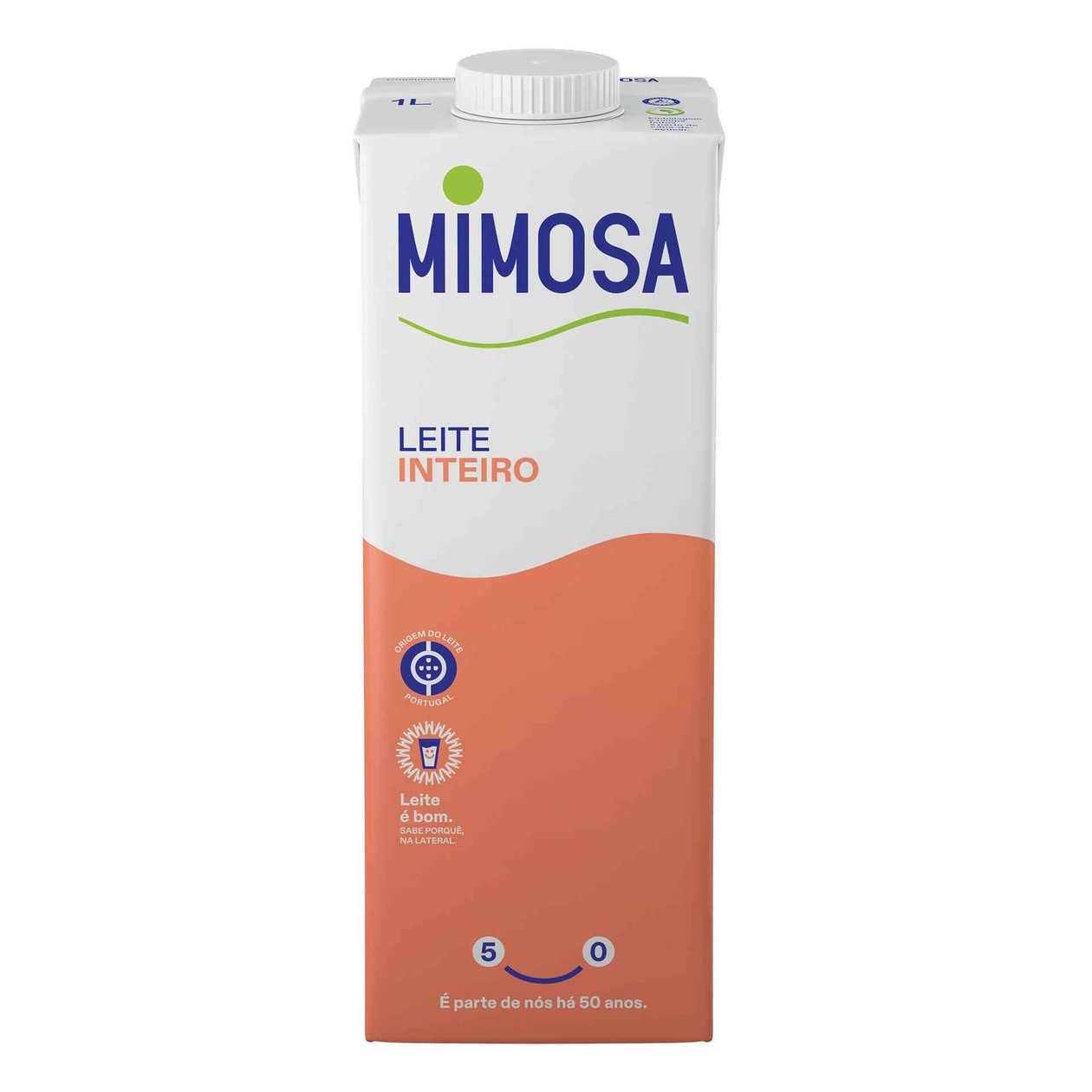 Leite Uht Gordo Mimosa 1 lt