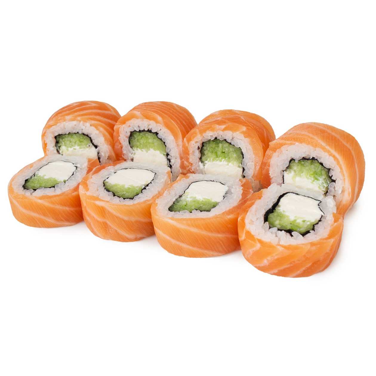 Philadelphia with salmon
