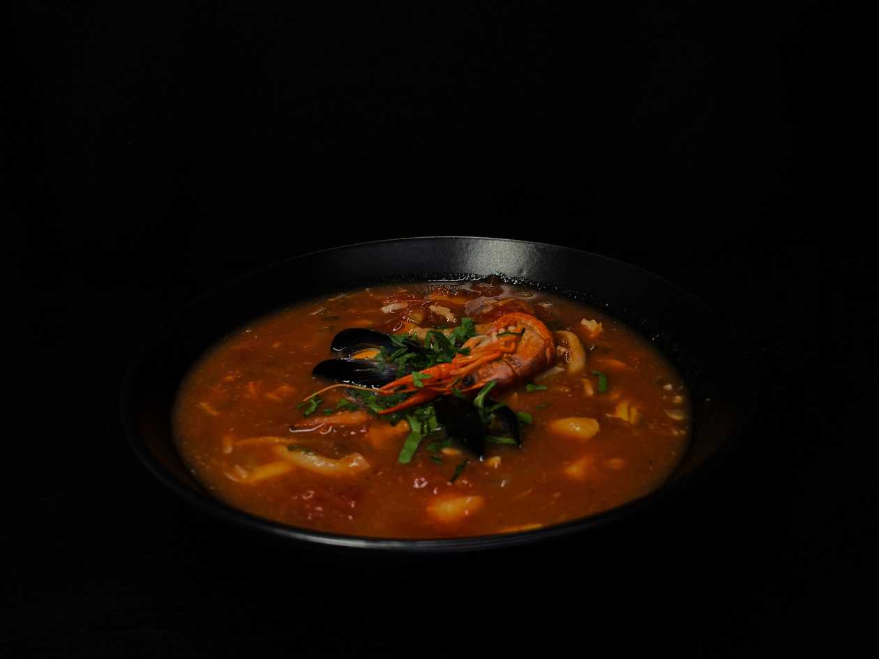 Seafood soup