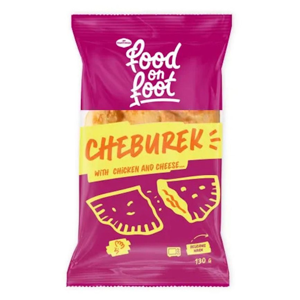 Frozen Chebureki with Chicken & Cheese MANTINGA, 130g