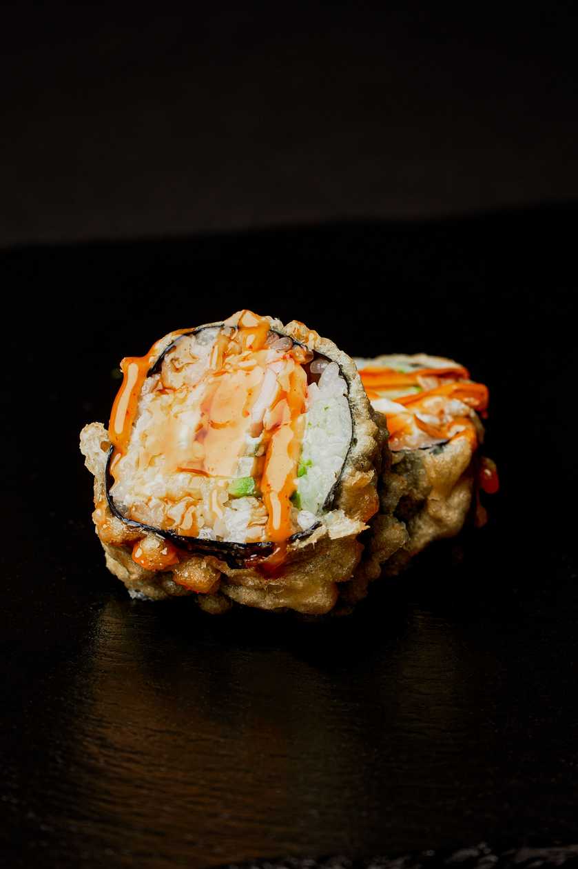 Ebi tempura uramaki
