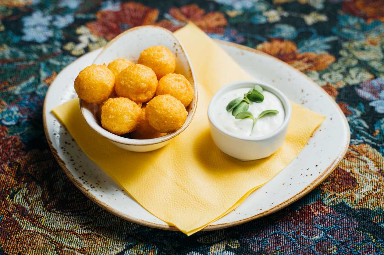 Crispy Cheese Croquettes
