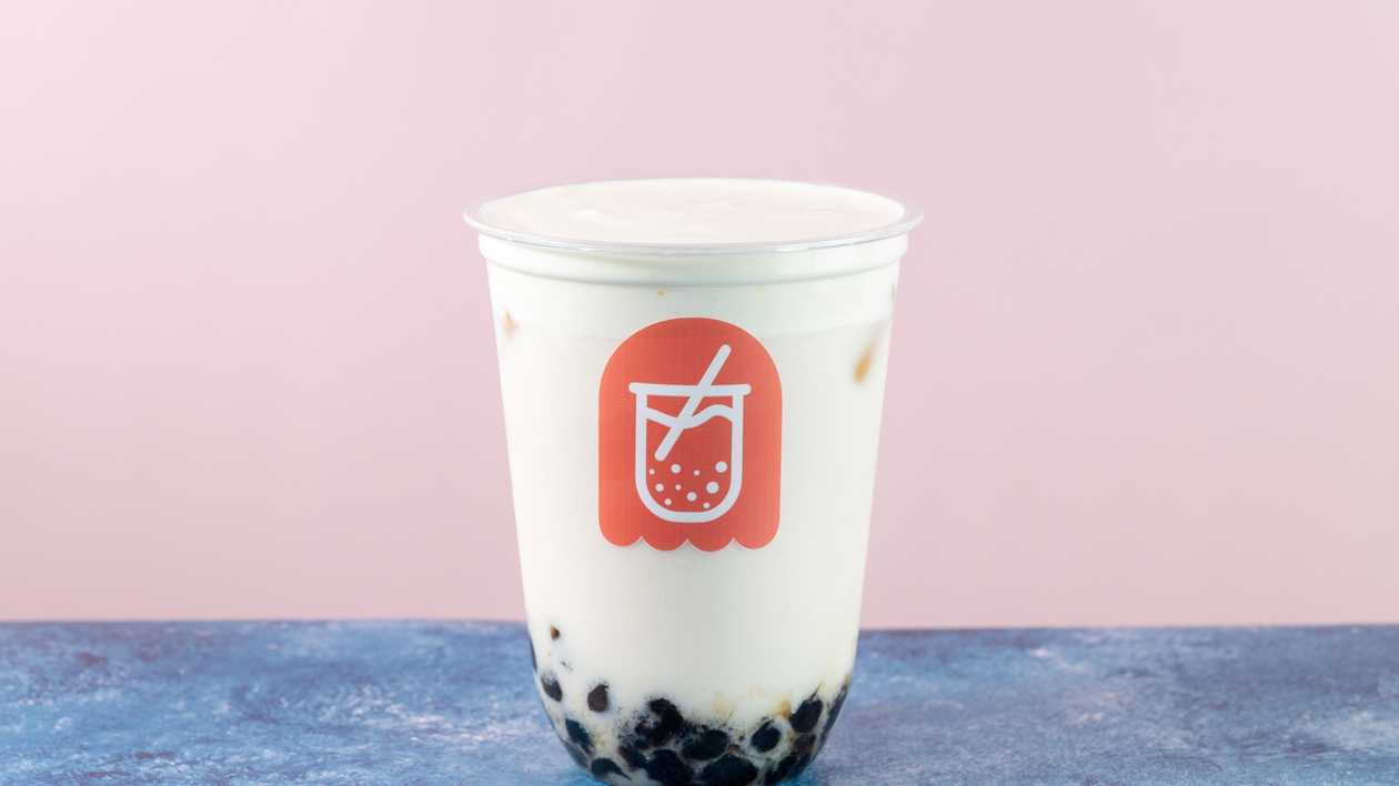 Coconut Milk Tea with Cream Cheese