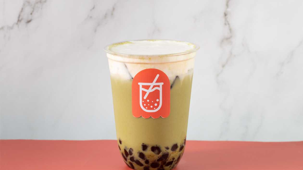 Matcha Latte with Cream Cheese