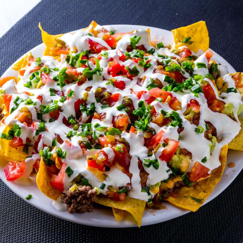 Nachos su Meksikietiška Jautiena