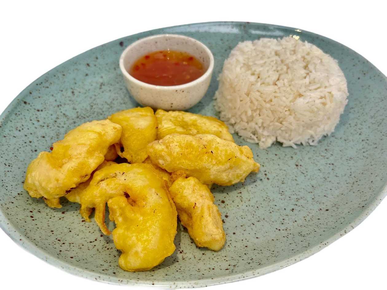 Chicken in tempura