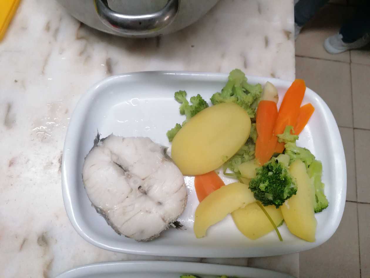 Pescada Cozida