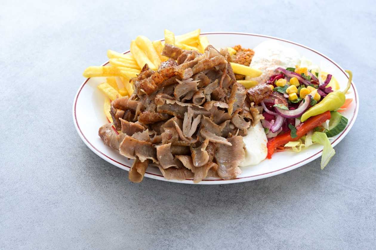 Kebab salad