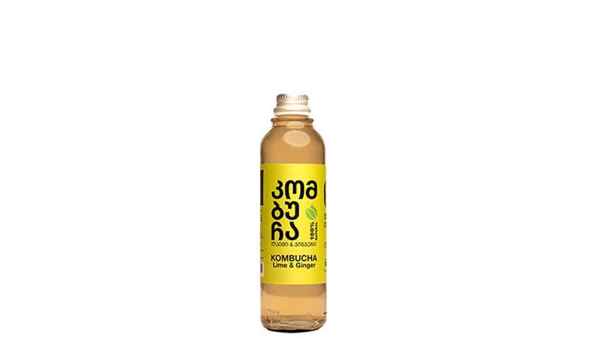 Henka Lime and Ginger Kombucha ჰენკა ლაიმი და ჯინჯერი კომბუჩა