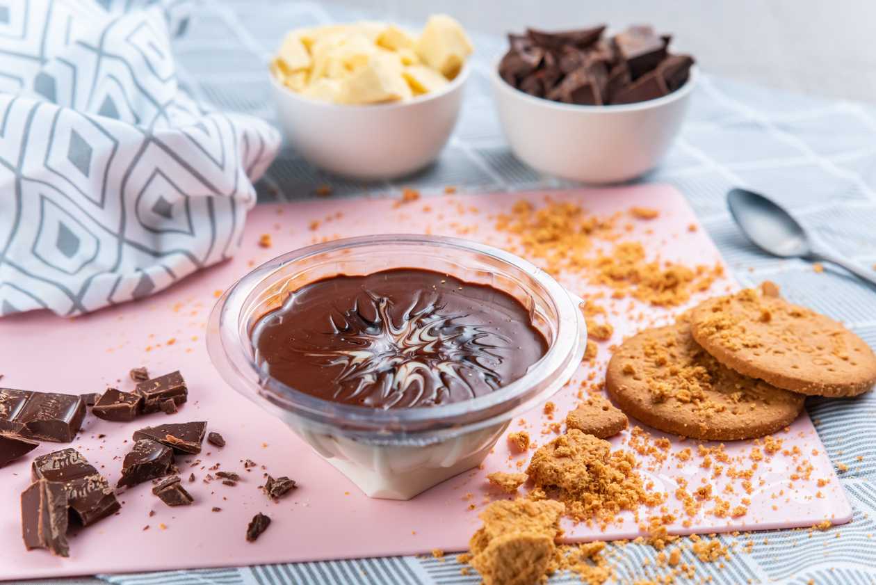 Panna Cotta cu ciocolata