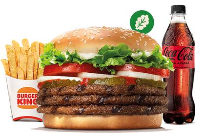 Triple Whopper® Vegetable Menu