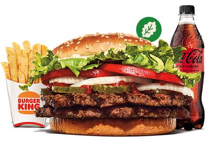 Double Whopper® Plant-Based Meal