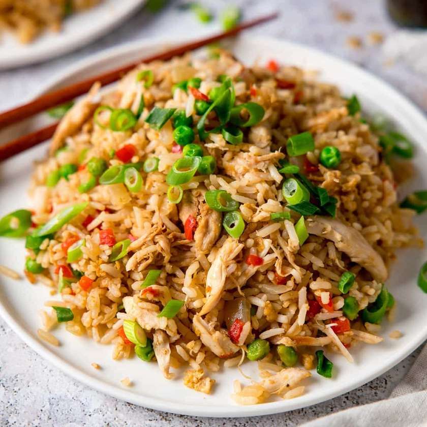 Chicken Fried Rice Tray