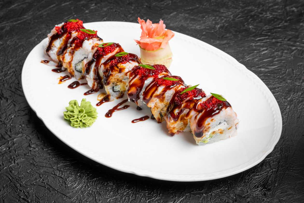 Philadelphia roll shrimp