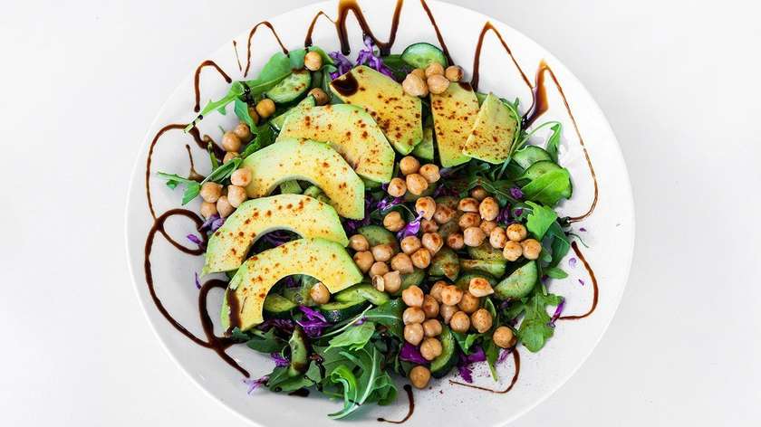 Roast Chickpeas Salad