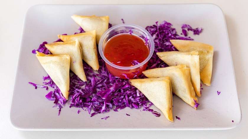 Spicy Vegetable Samosas