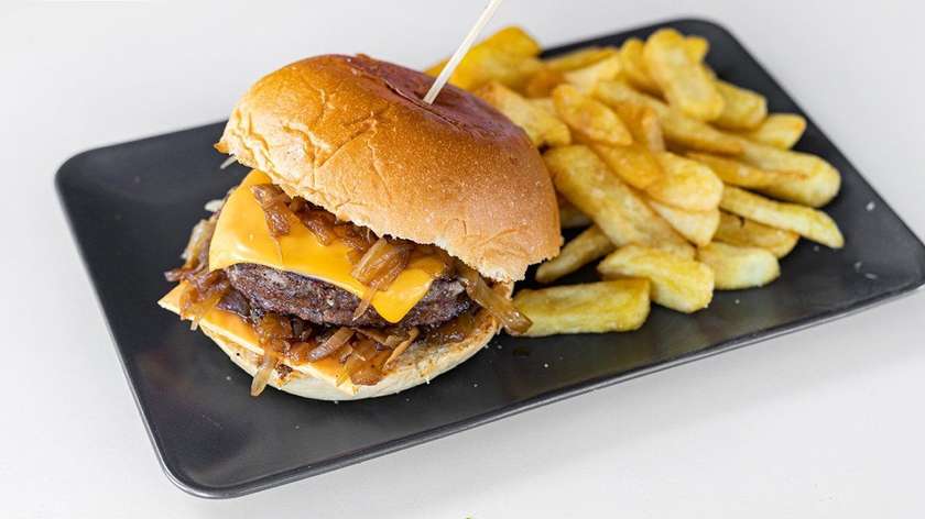 Black Angus Burger