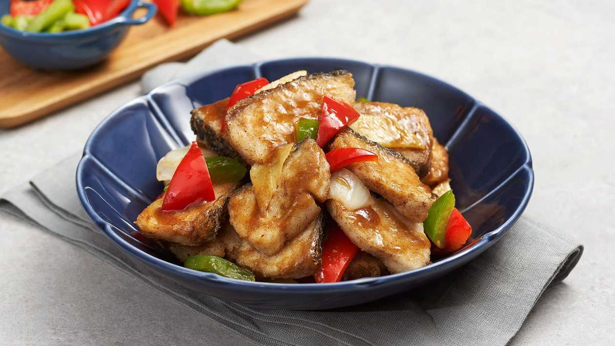 Fish in Black Pepper Sauce