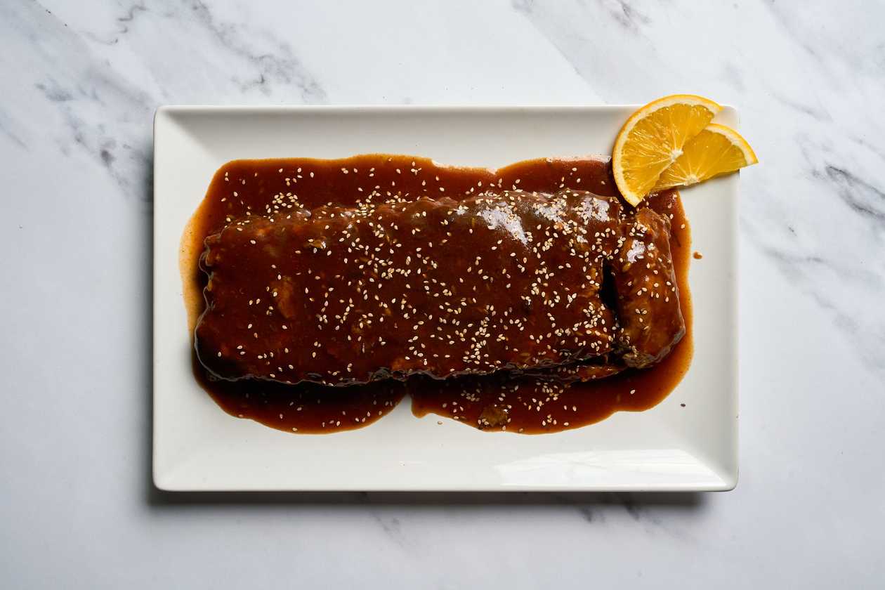 Full Rack of baby back ribs