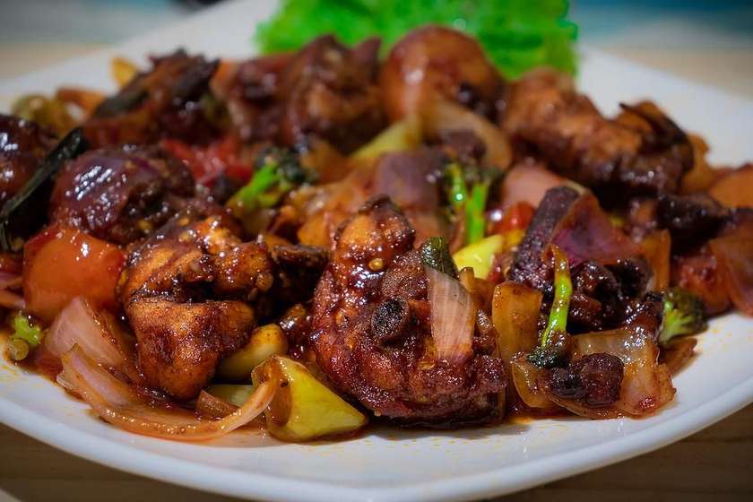 Pork Devilled