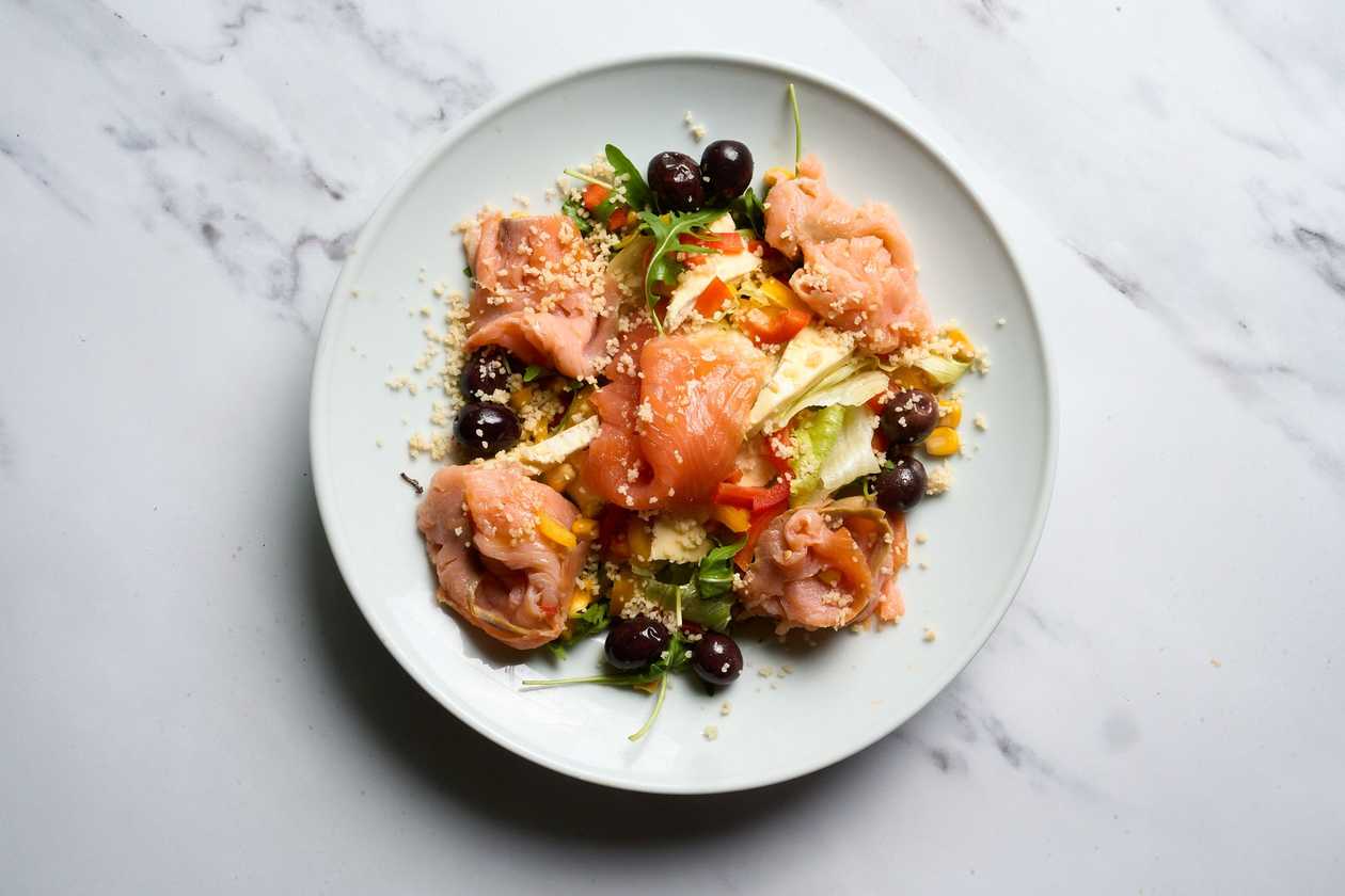 Smoked Salmon Salad